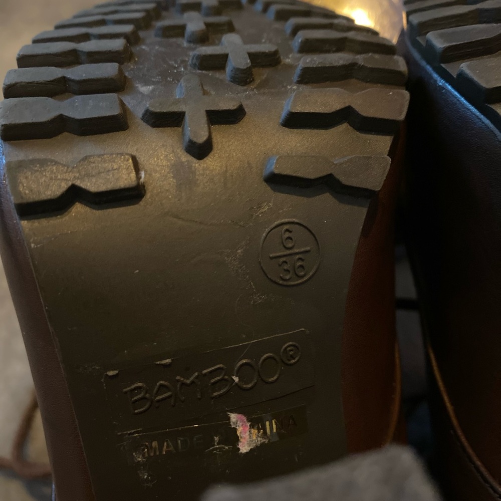 Bamboo Boots